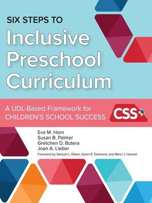 cover image of Six Steps to Inclusive Preschool Curriculum